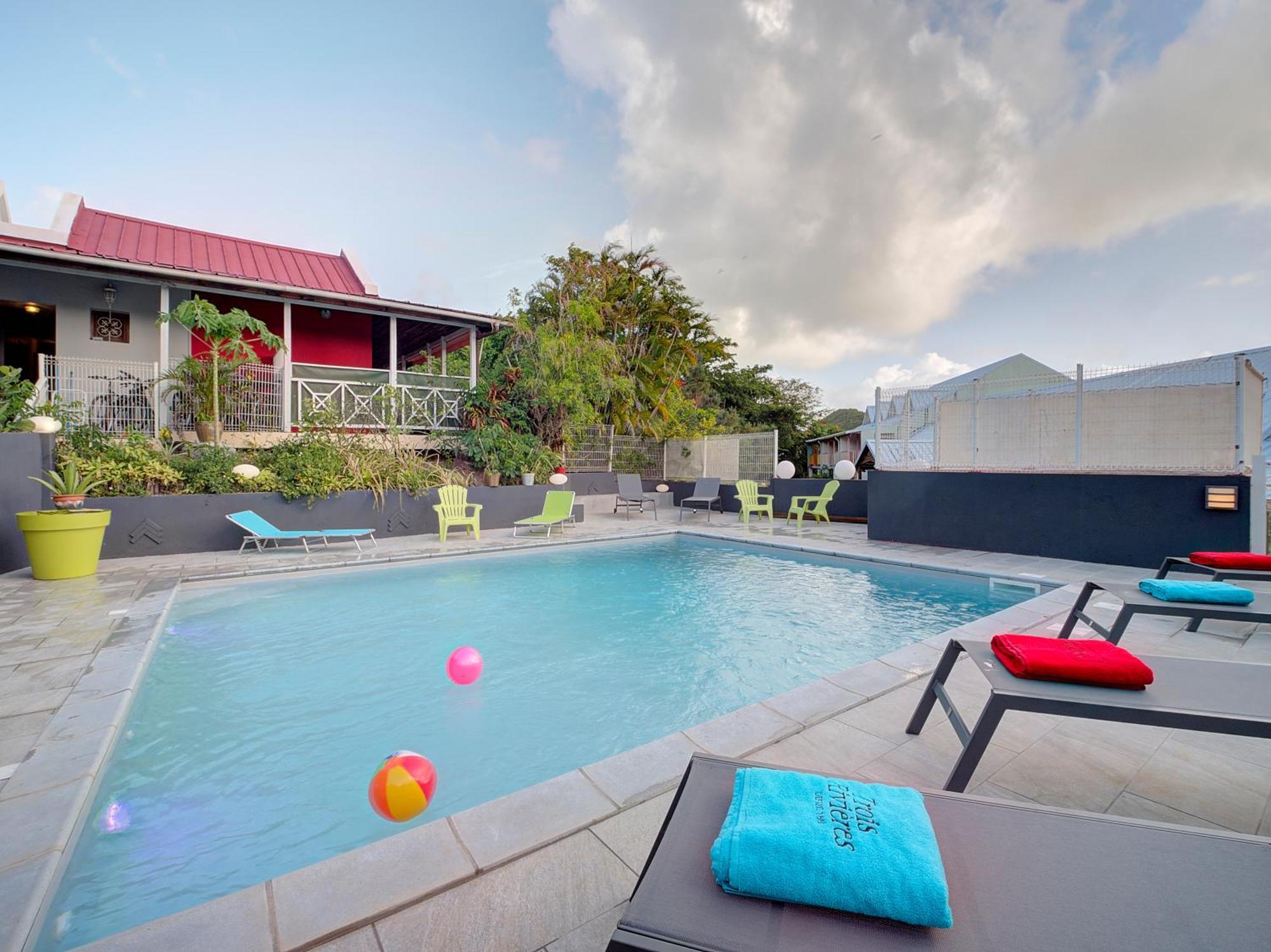 Residence Ti'Keol - Appartements Avec Terrasse 2 A 4 Personnes, Piscine Sainte-Anne Buitenkant foto